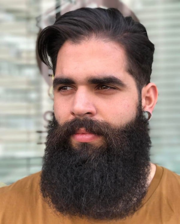 Full Beard Styles Black