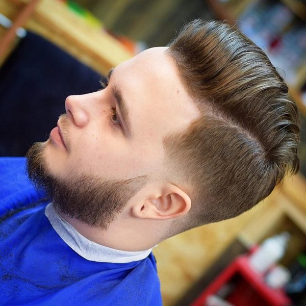 Mens Modern Quiff Hairstyle