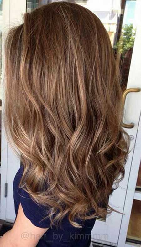 Soft Autumn Balayage Color, Balayage, Brown Hair, Highlights