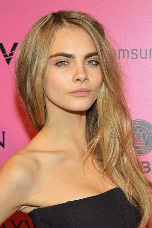 Cara Delevingne Blonde Hairstyle