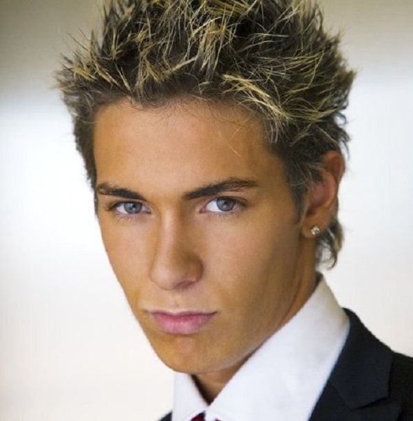 2000 Mens Hairstyles Frosted Tips