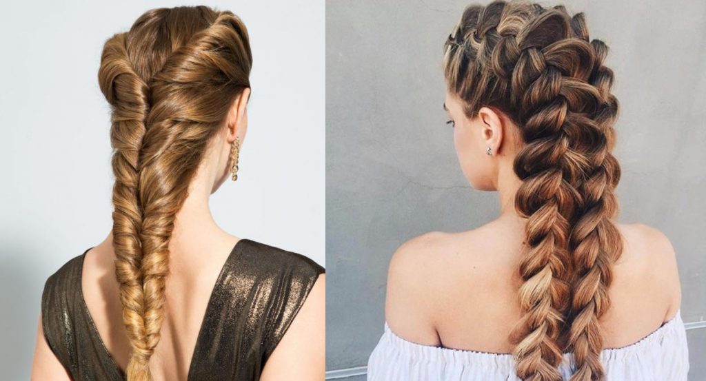 Braids for long hair in 2021-2022