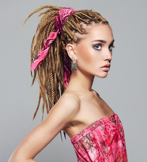 Dreadlock hairstyles for women in 2022-2023