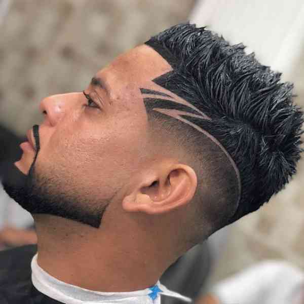 Fade Haircuts With Designs