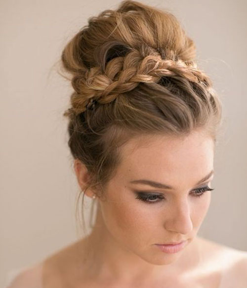 Braided Bun Styles