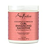 Sheamoisture Curl Enhancing Smoothie for Thick, Curly Hair Coconut and Hibiscus Sulfate Free and Paraben Free 20 oz