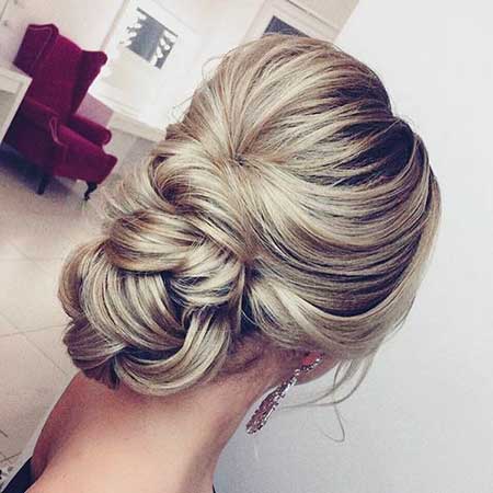 Wedding, Inspiration, Long, Updo