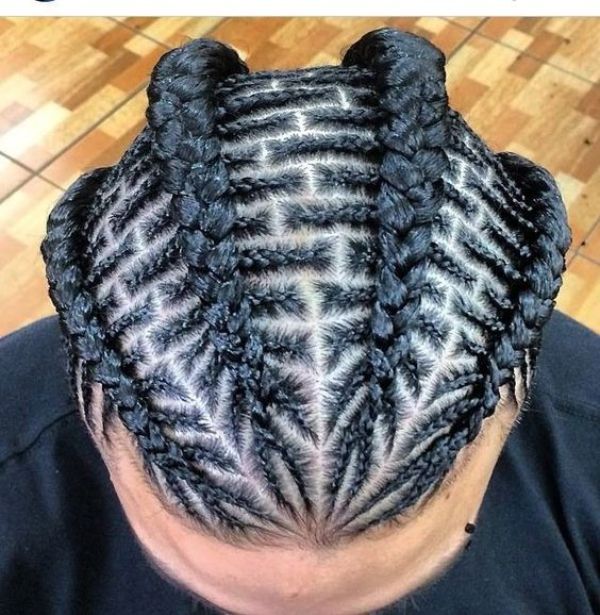 Layered Cornrows