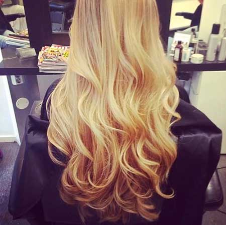 Haircolor Blondes, Curls, Ombre, Long Hair, Color, Length, 