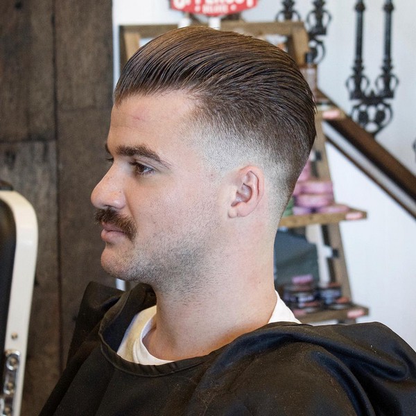 Military Haircut Long On Top