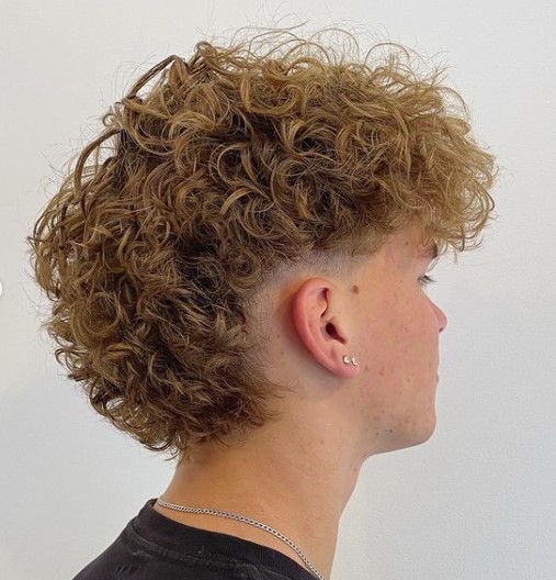 Mullet Curly Hair