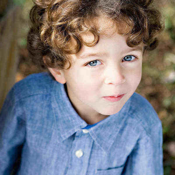 boys curly haircut