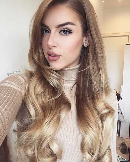 Blonde Balayage Y Warm Hair Color Blonde Y, Uk, Long, Clip