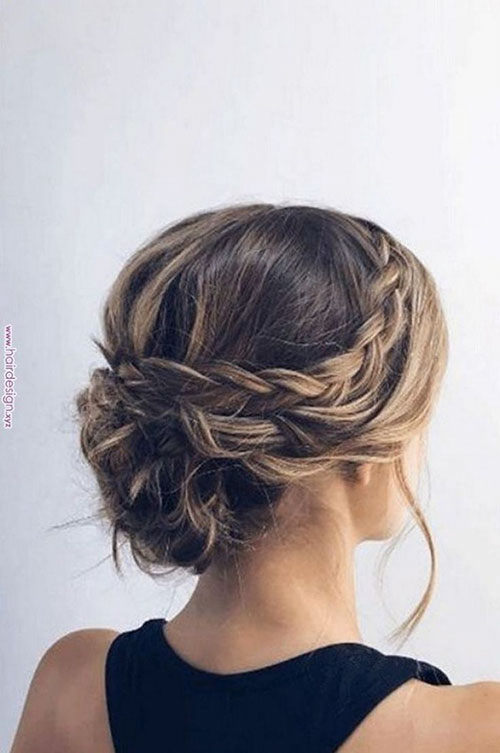 Braided Hairstyles In A Bun