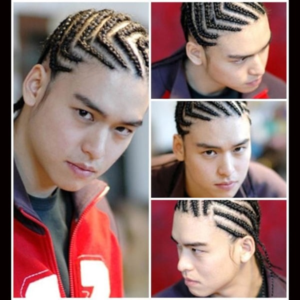 Mens Dutch Braids