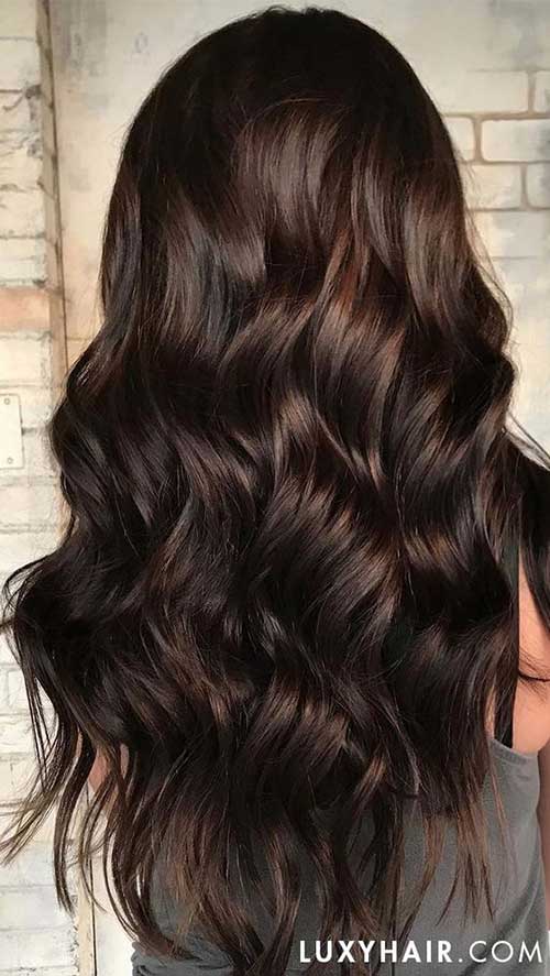 Chocolate Brown Hair Color Ideas-6