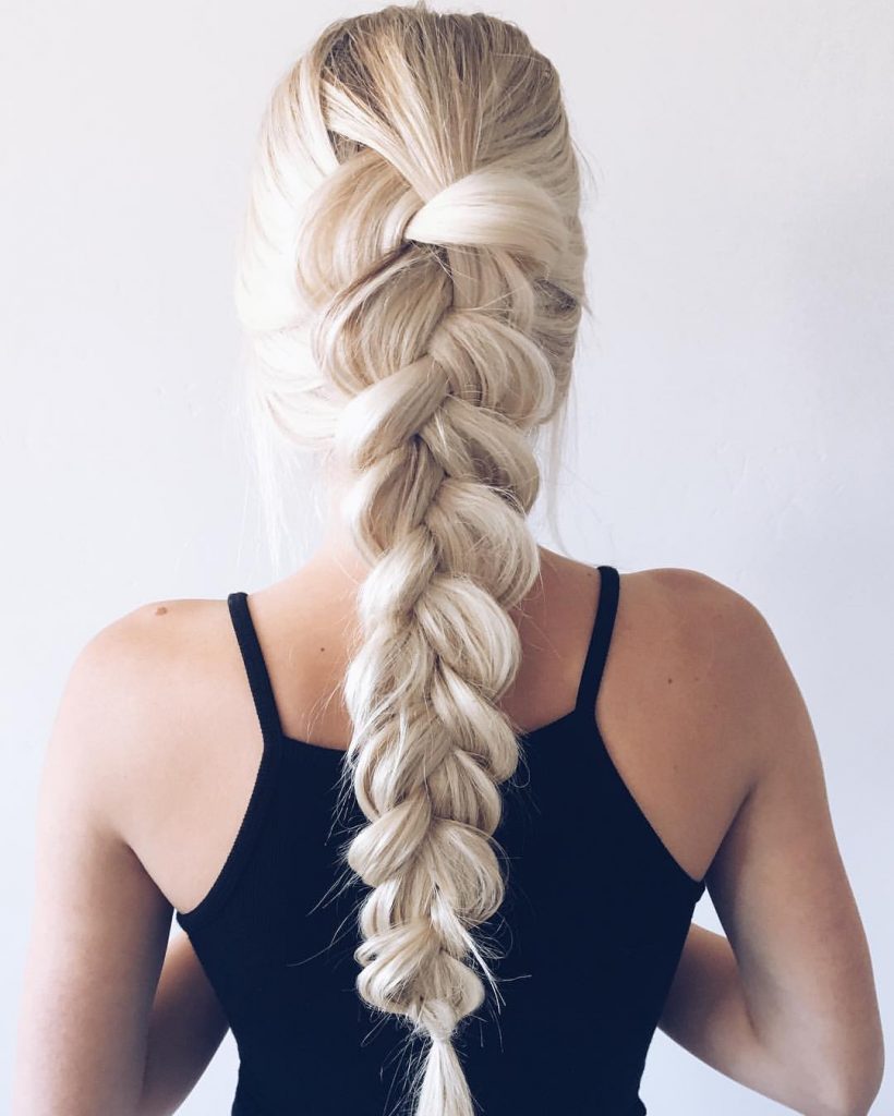 Braids for long hair in 2021-2022