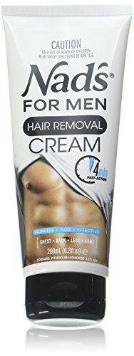 Nad's for Men Hair Removal Cream 6.8 oz (Pack of 2)