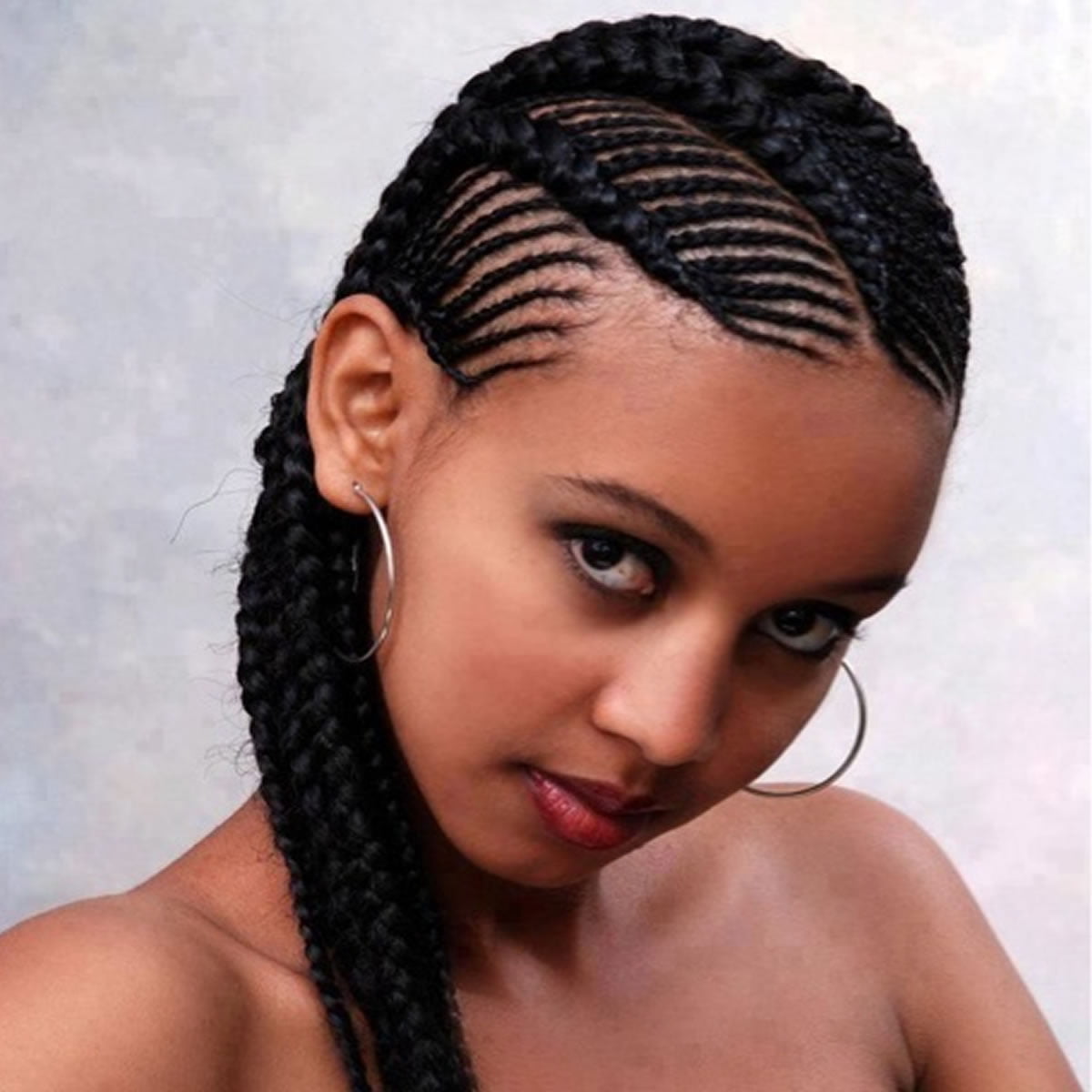 braid hairstyles with weave