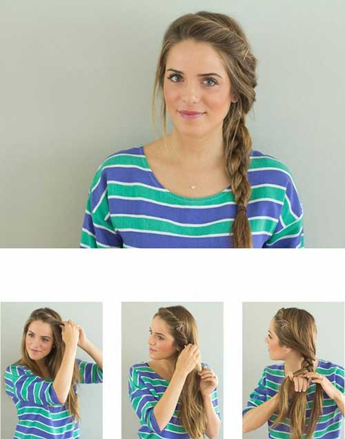 Best Messy Side Braid