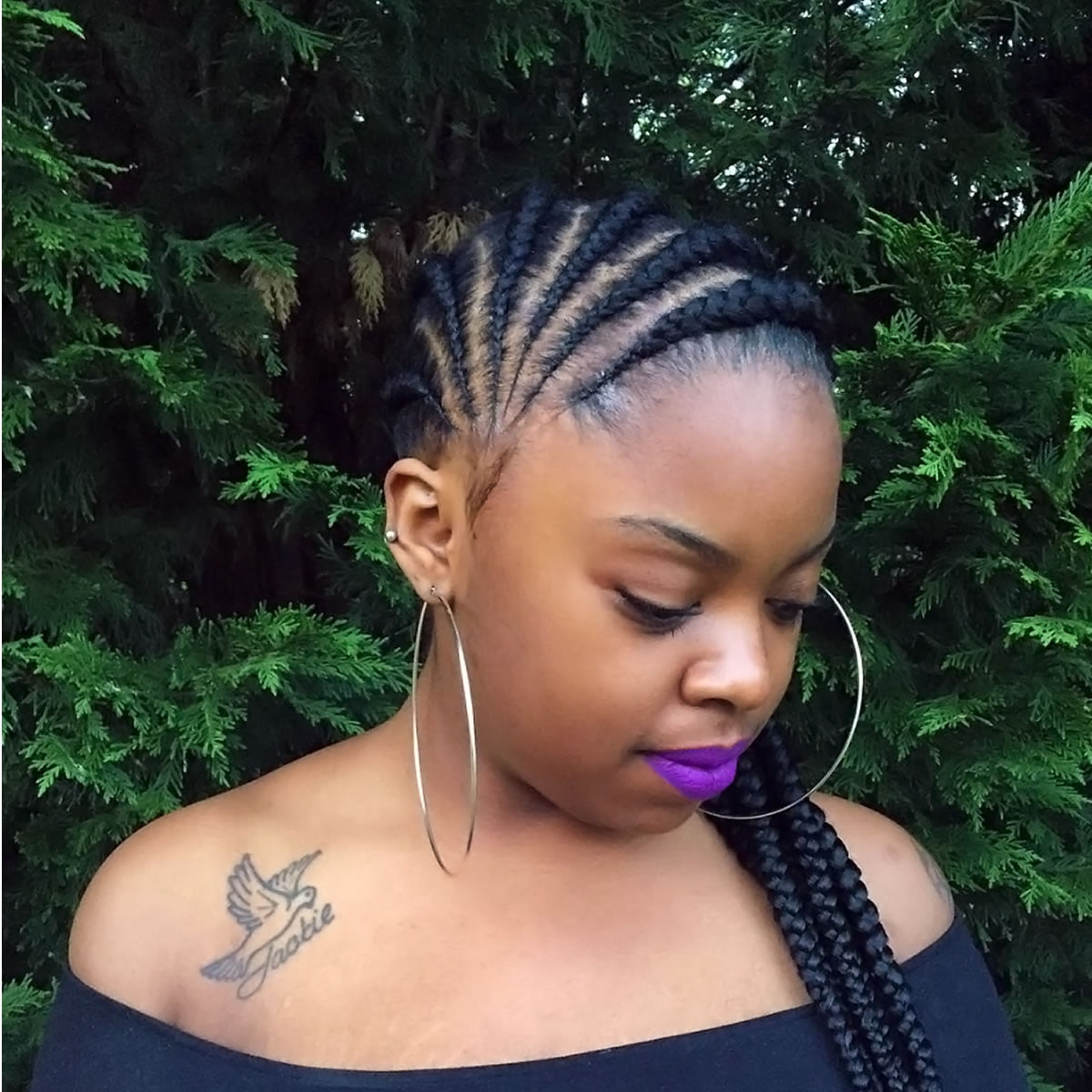 braids with weave