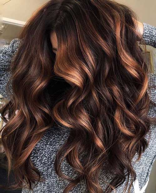 Chocolate Brown Hair Color Ideas-14