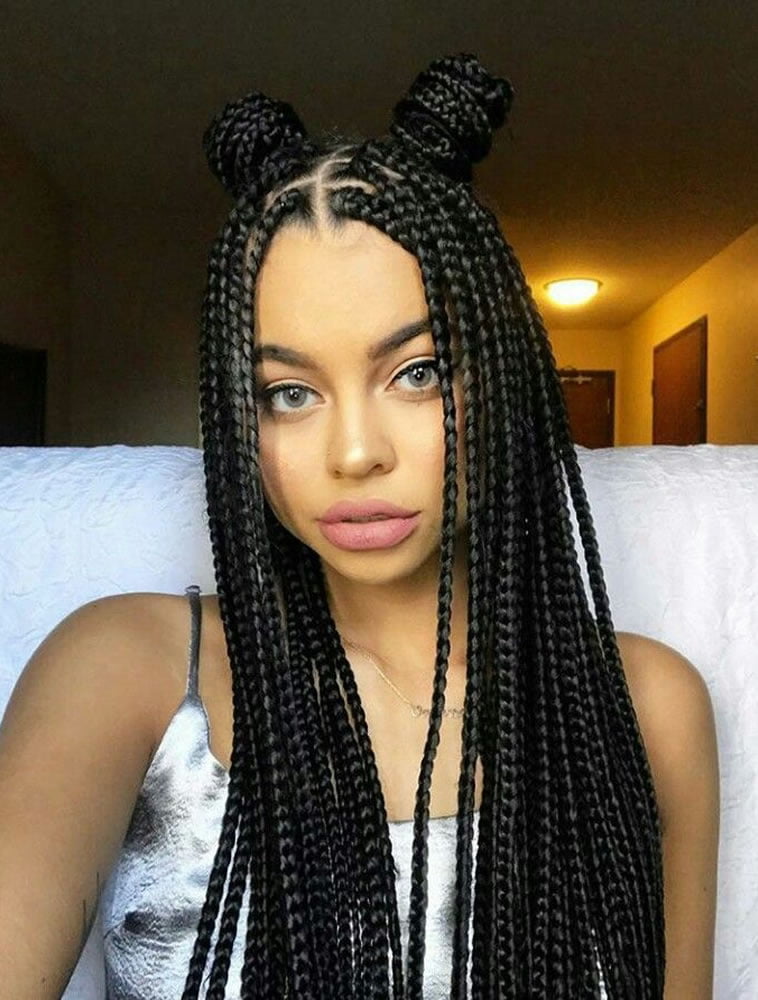 2019 crown box braids