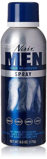 Nair Mens Hair Removal Spray 6.0 Oz