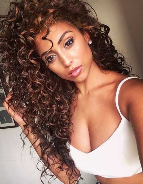 Long Curly Natural Hair