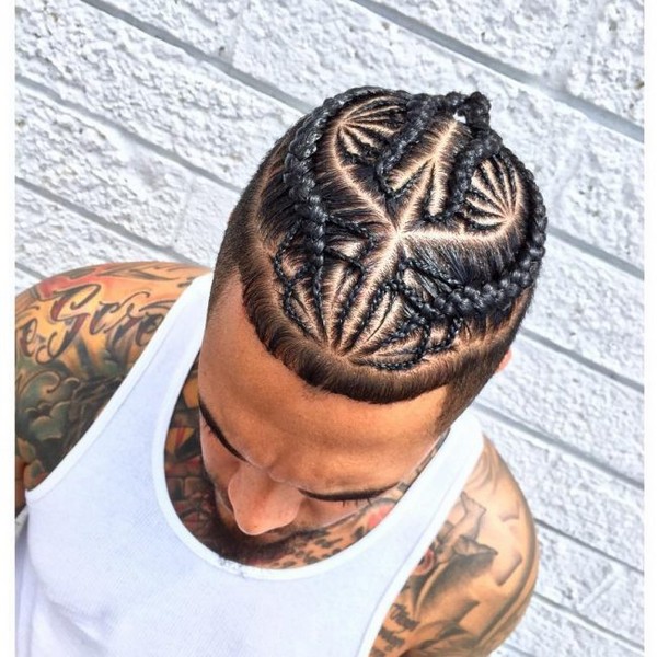 Mens Braided Hair