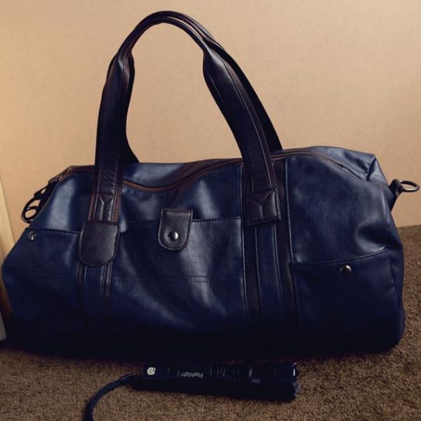 Italian Leather Weekend Bag