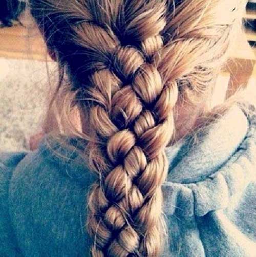 Hairstyles for Long Hair Triple Braids