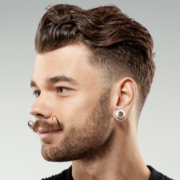 Hipster Haircut With Beard