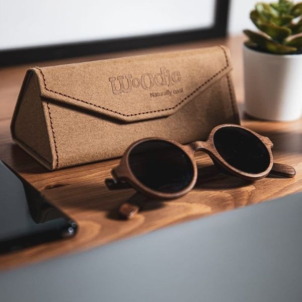 mens ebony walnut sunglasses