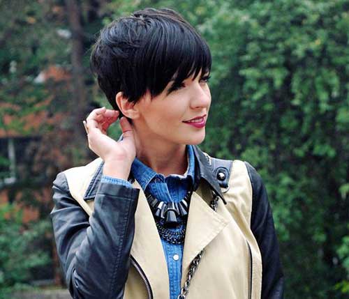 Brown Short Hairstyles-9