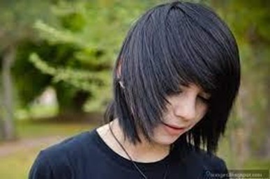 Emo Haircut with Waves