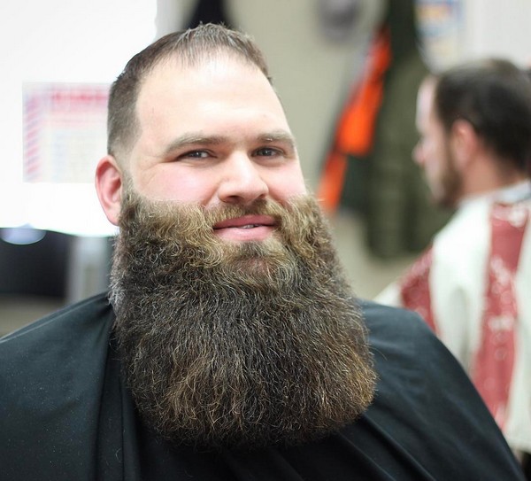 Long Shaped Up Full Beard Styles