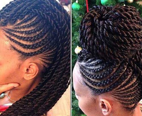 Best Updo with Braids Hairstyles for Black Women