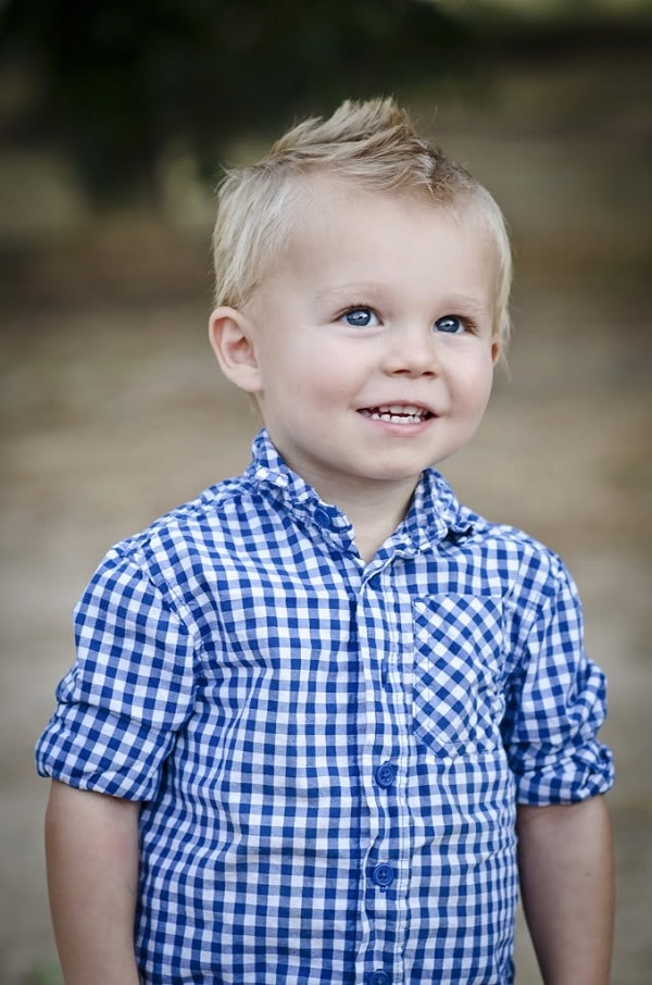 Faux Hawk Hairstyle for Babies