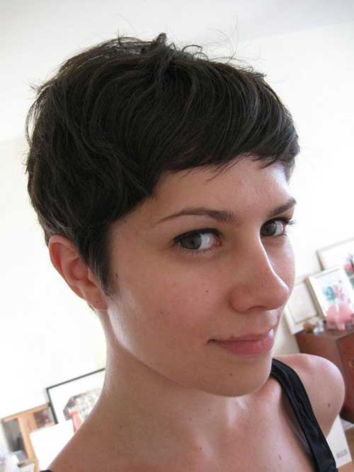 Brown Short Hairstyles-13