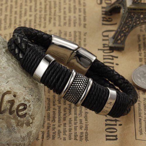 Mens Leather Bracelets