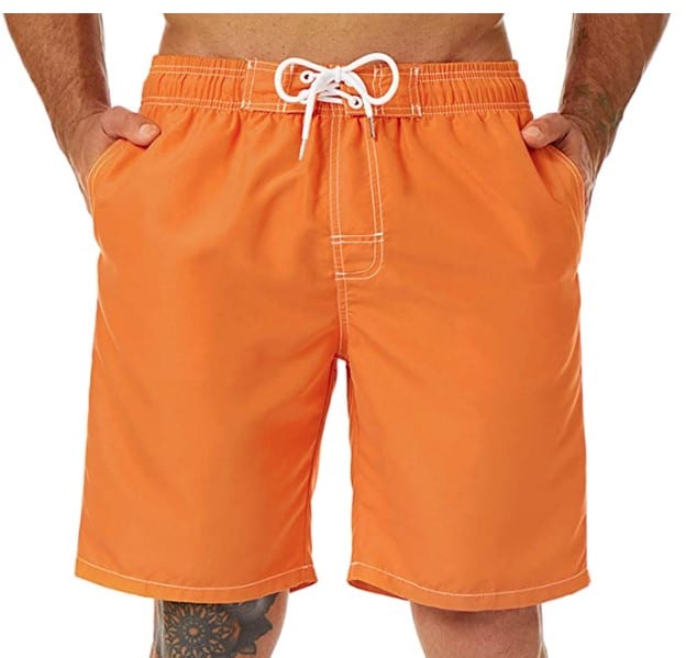 KAILUA SURF Mens Swim Trunks Long