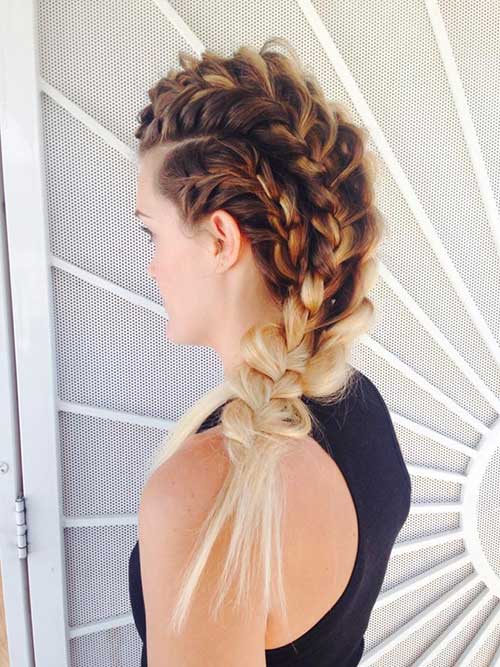 Messy Braid Long