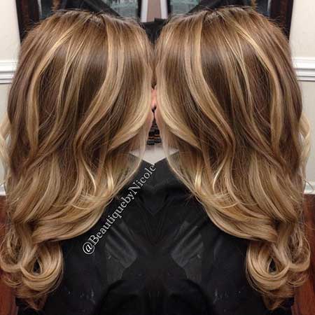 Blonde Highlights On Medium Brown Hair