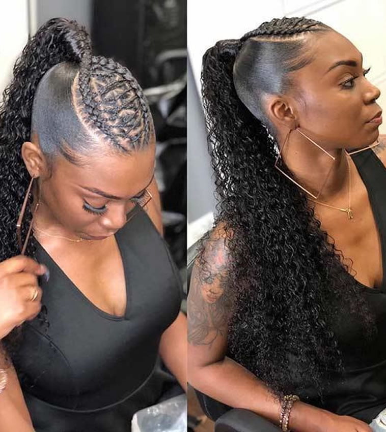 Ghana cornrow braids hairstyles 2019-2020