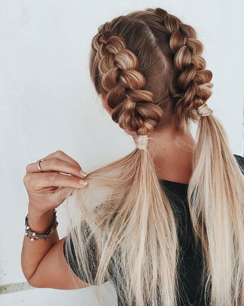 Braided Blonde Hairstyles