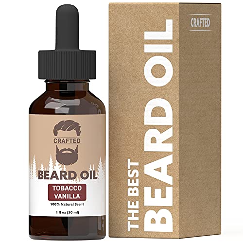 Best Beard Oil for men – Crafted Beard Oil Conditioner - Unscented – All Natural Beard Oil and...