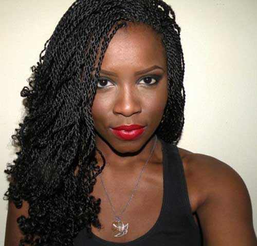 Best Kinky Twisted Braids Hairstyles for Black Women