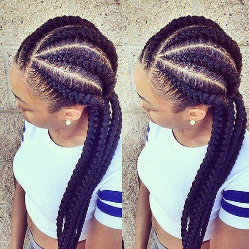 Afro Hairstyles with Braids-23