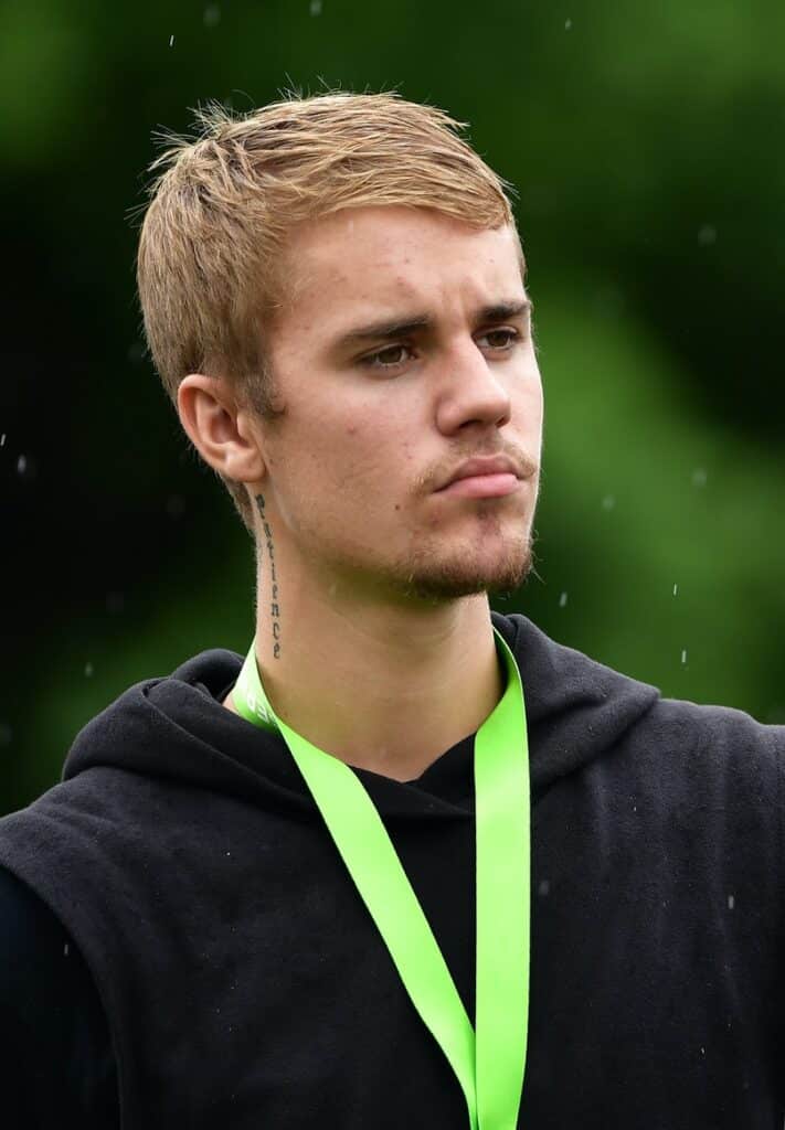 Justin Beiber 2017 Hairstyle 1